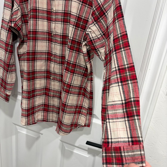 Backpacker Women’s 100% Cotton Plaid Button Down Shirt New with Tags - Picture 4 of 10